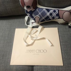 Authentic Jimmy Choo shopping bag